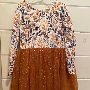 Girls Fall Tutu dress